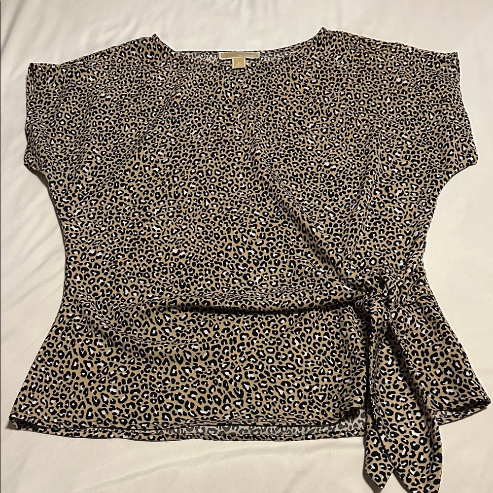 MICHAEL Michael Kors Animal Print Blouse